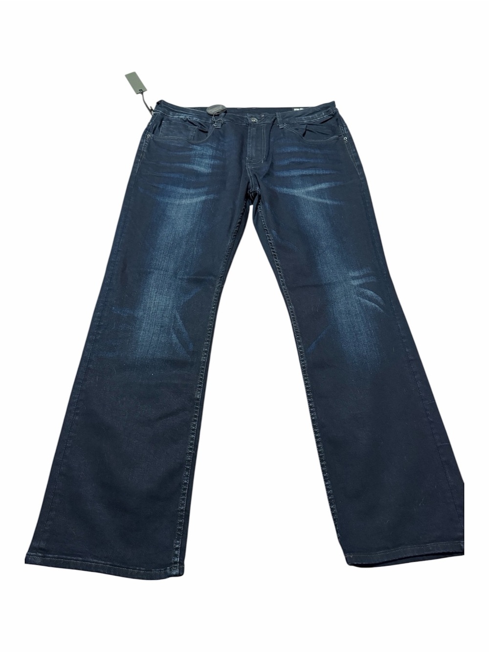 NWT Buffalo David Bitton Men's Six-X Straight Jeans Size 38x32 Dark Wash